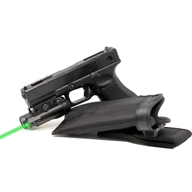 

Intelligent Magnetic Laser Green Tactical Including Magnetic Induction Holster And Pressure Switch For Handguns Self Defense