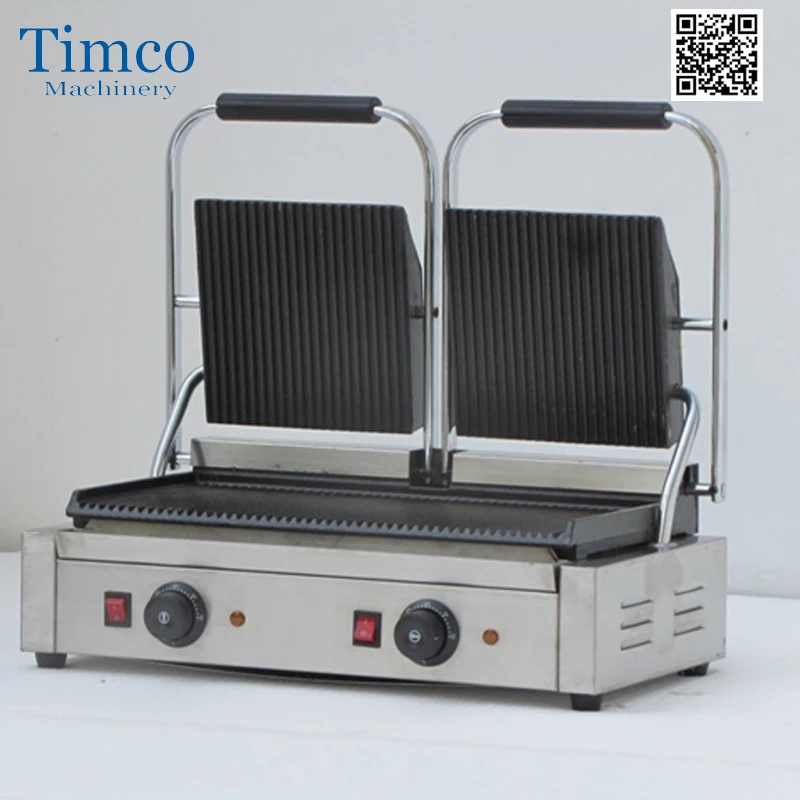Panini Sandwich Press Maker Machine Commercial Heavy Duty Panini maker