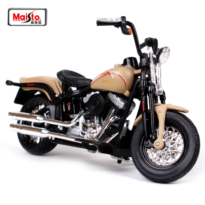 

Maisto 1:18 2008 Harley FLSTSB Cross Bones MOTORCYCLE BIKE Model FREE SHIPPING 18867