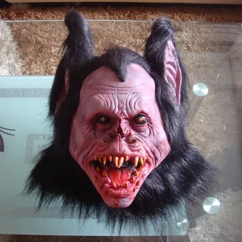 

Halloween Ghost Festival Animal Mask, Cos Orangutan Headgear Pig Head Shaking Performance Live Broadcast Props Tiger Wolf