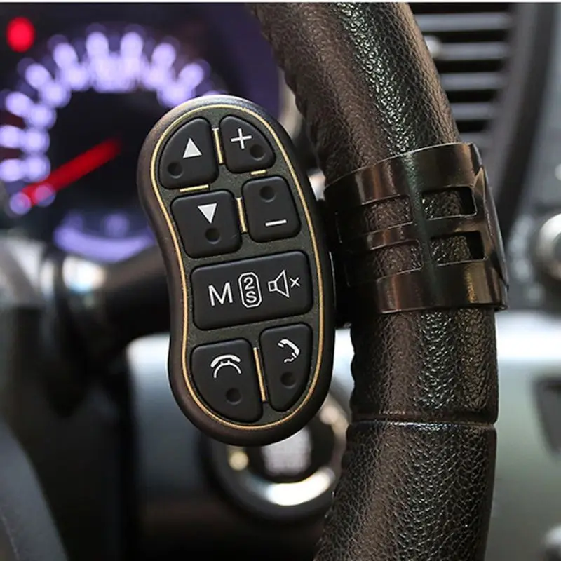 Автомобильное рулевое колесо Кнопка дистанционного управления для DVD gps беспроводной пульт дистанционного управления