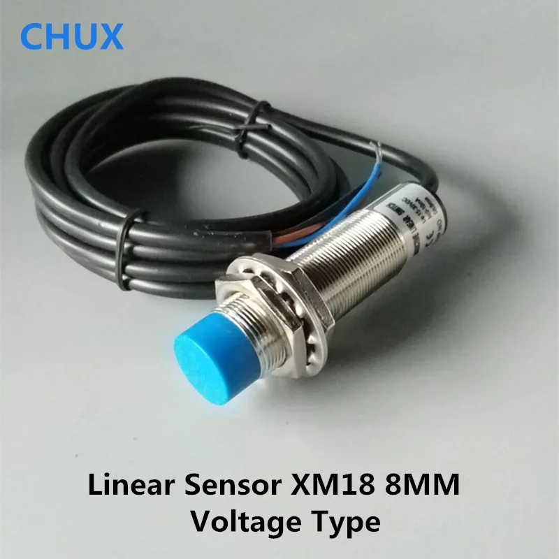 Linear Sensor Inductive Proximity Switch Voltage Type 0 10v XM18 8 PMU