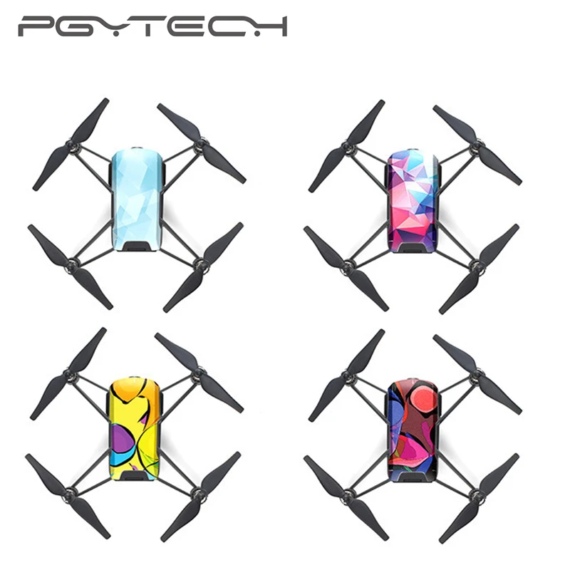 4 шт./компл. стикер PGYTECH защитная пленка для камеры DJI Tello наклейки на Дрон защитные