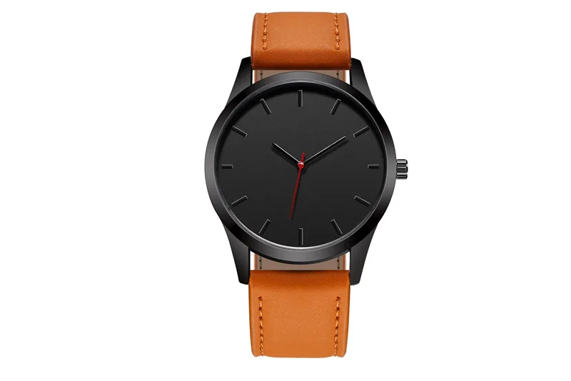 Reloj Мода Большой циферблат Военная Кварцевые Для мужчин часы кожаные спортивные часы Высокое качество часы наручные часы Relogio Masculino T1