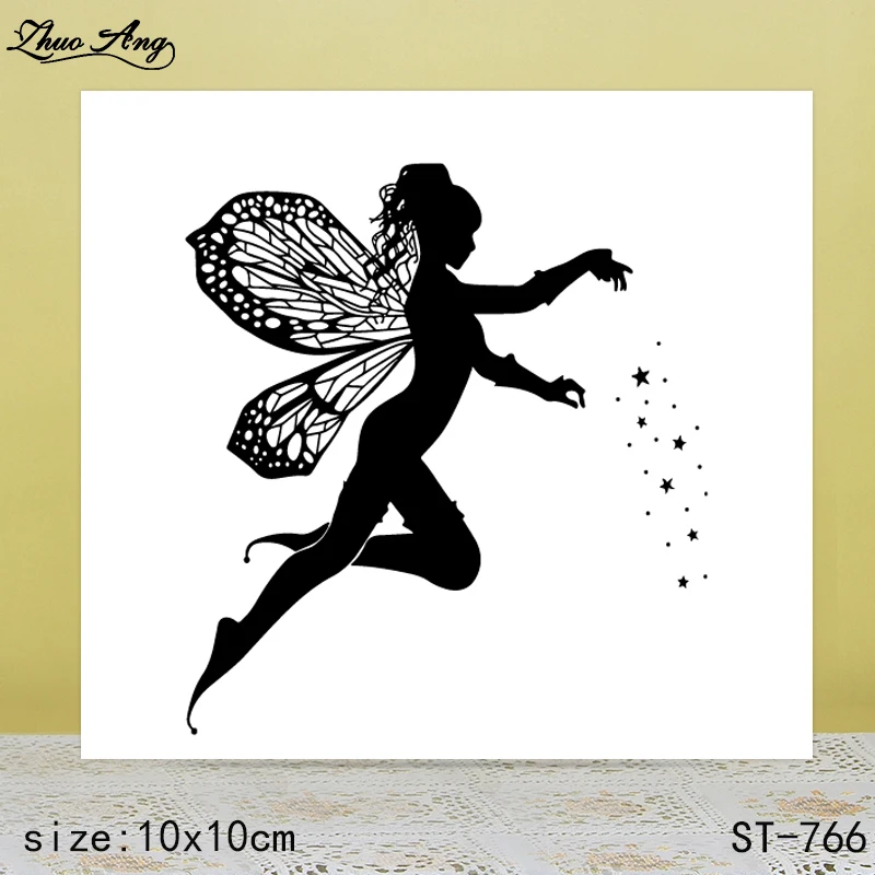 

ZhuoAng ST-766 transparent silicone stamp / stamp DIY scrapbook / photo album decorative transparent seal