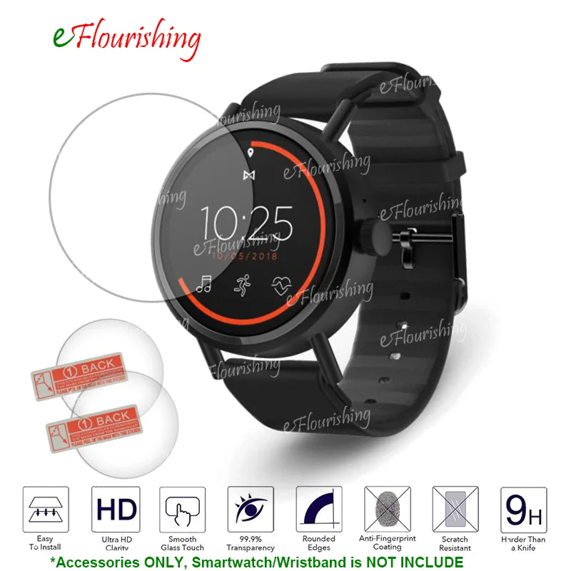 Для Misfit Vapor 2 Music Smartwatch 9 H Премиум Закаленное стекло Защита экрана спортивные | Смарт-аксессуары -32965906969