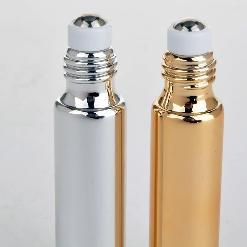 Roller Ball Refillable Smeared Essential Oil Massage UV Travel Empty Mini 5ml/10ml Separate bottles Glass Bottle Perfume