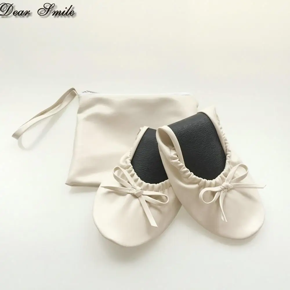 ballerina shoes in a bag