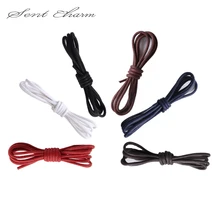 180 см SENTCHARM круглые Вощеные шнурки водонепроницаемые хлопковые эластичные шнурки для обуви хорошего качества для различных типов обуви