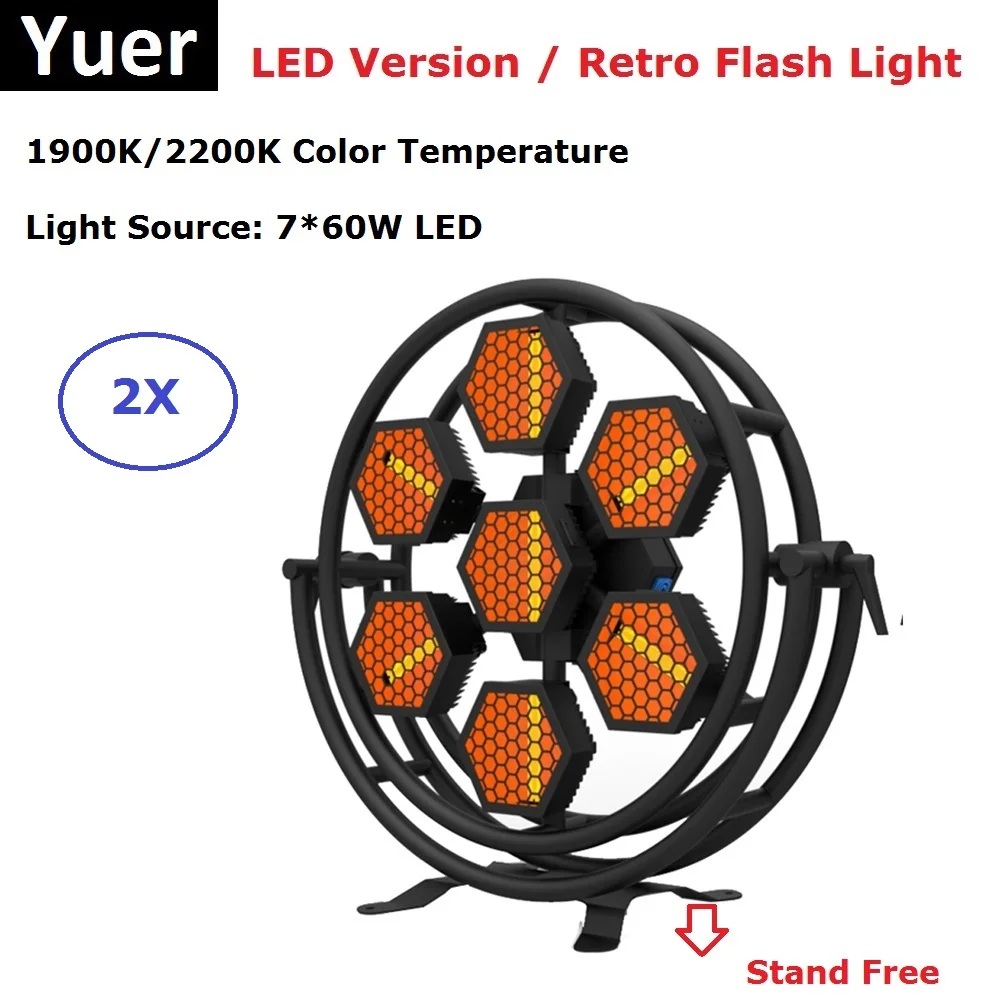 

2IN1 твердый контейнер 7X60 W светодиодный этап лампы DMX 512 контроллер Профессиональный Ретро вспышки света для Dj Light этап вечерние клуб