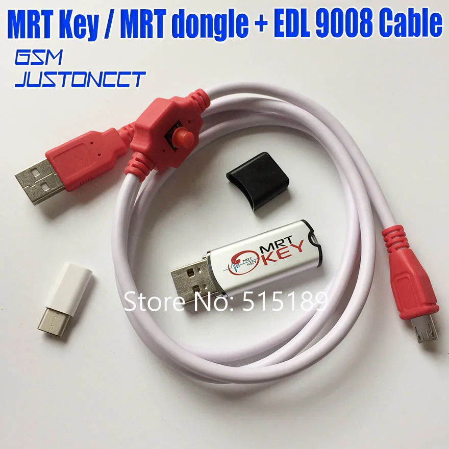 MRT KEY + EDL 9008 CABLE - GSMJUSTONCCT -A8