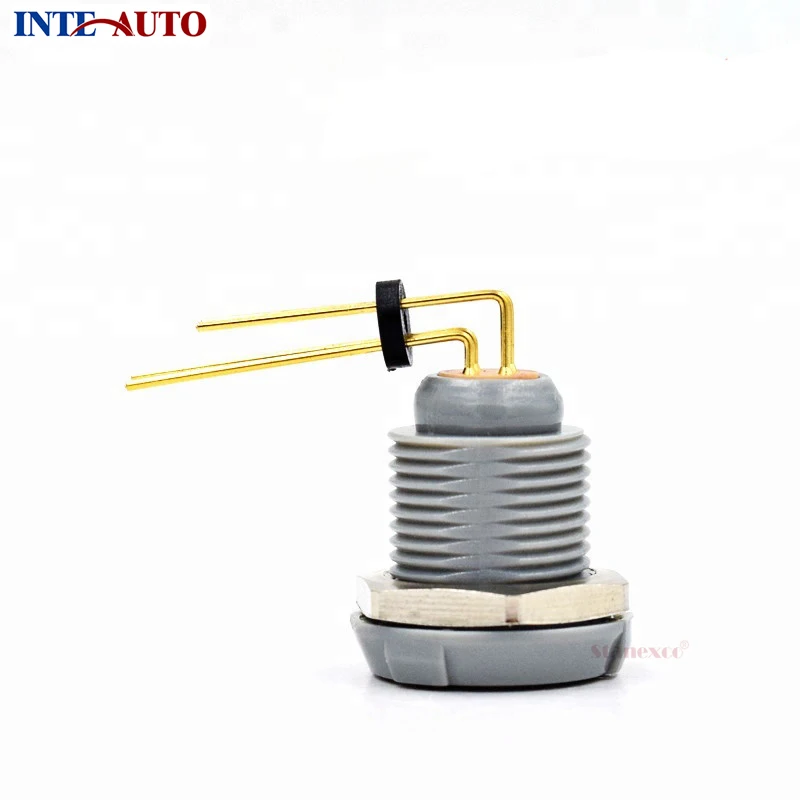

Round plastic receptacle,2/3/4/5/6/7/8/9/10/14 Pins push pull self-locking circular connector, PKG, Elbow PCB contact
