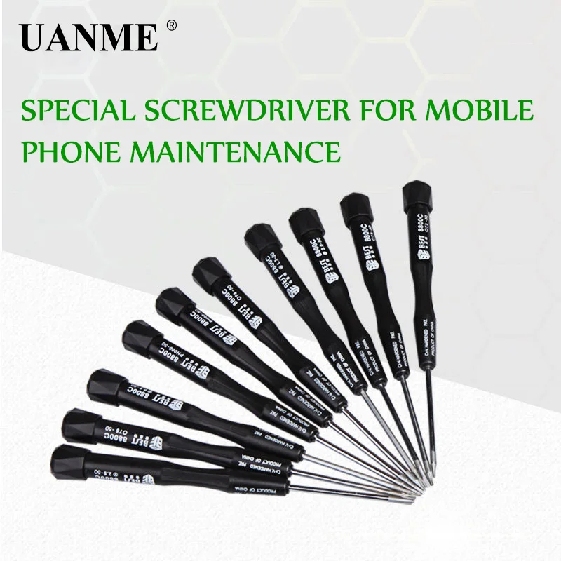 Прецизионная отвертка UANME P2 P5 1,5 Pentalobe Y 2,5 Tri Wing PH00 PH000 T3 T4 T5 T6 для ремонта мобильных телефонов Macbook Air Pro