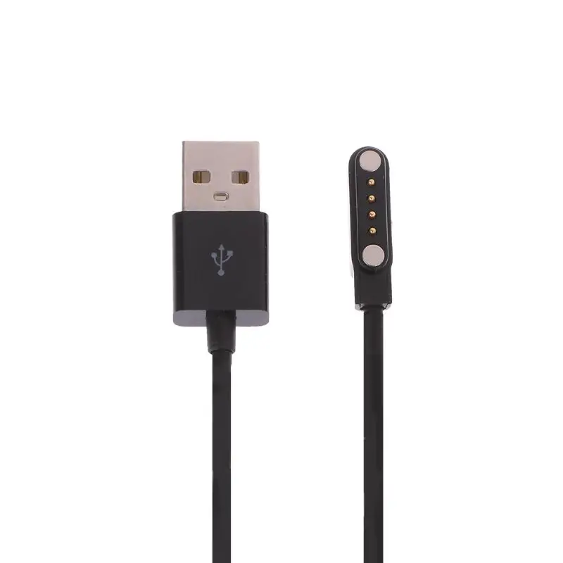 Черно-белое зарядное устройство для KW88 KW18 GT88 G3 Smartwatch USB 4-контактный Магнитный