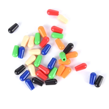 

6 Pcs 4mm Guitar Toggle Switch Tip Plastic For LP Electric Guitar Random Color Guitar Parts