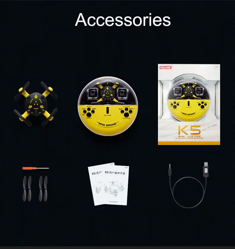 mini copter k5