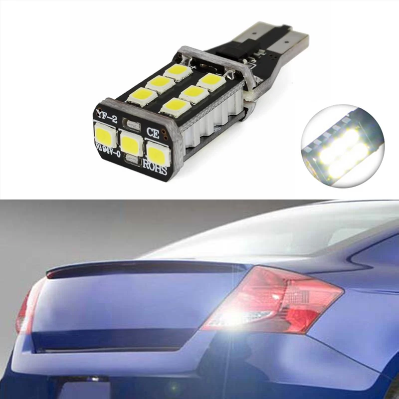 

BOAOSI 1x T15 W16W Canbus White LED Backup Reverse Light For Infiniti G25 QX50/60 M37 M25L FX50 JX35 EX37 EX25 FX37 FX35 G37