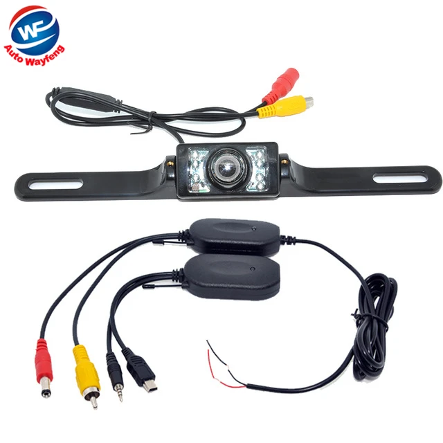 

2.4G Wireless waterproof Car Reverse Rear View Camera Backup Parking Camera Russia Waterproof night vision Car RearView Camera