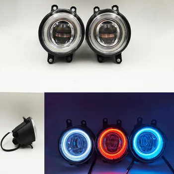

CSCSNL 1Set/pair 12V Car LED Angel Eyes DRL Fog Light Lamp DRL Daytime Running Light For Toyota Reiz 2010-2017