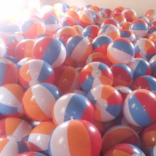 12 'Надувные плавательный/бассейн вечерние пляжные мячи-8 штук цветов Смешанные игрушки для игр на открытом воздухе для детей