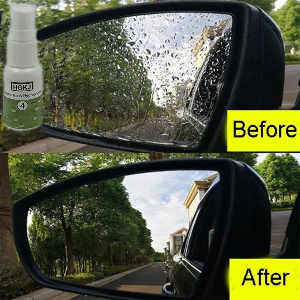 

20/50Ml HGKJ-4 50ml Ceramics Glass Nanoscale Coating For Hydrophobic Coating Waterproof Rainproof agent Car nursing fluid