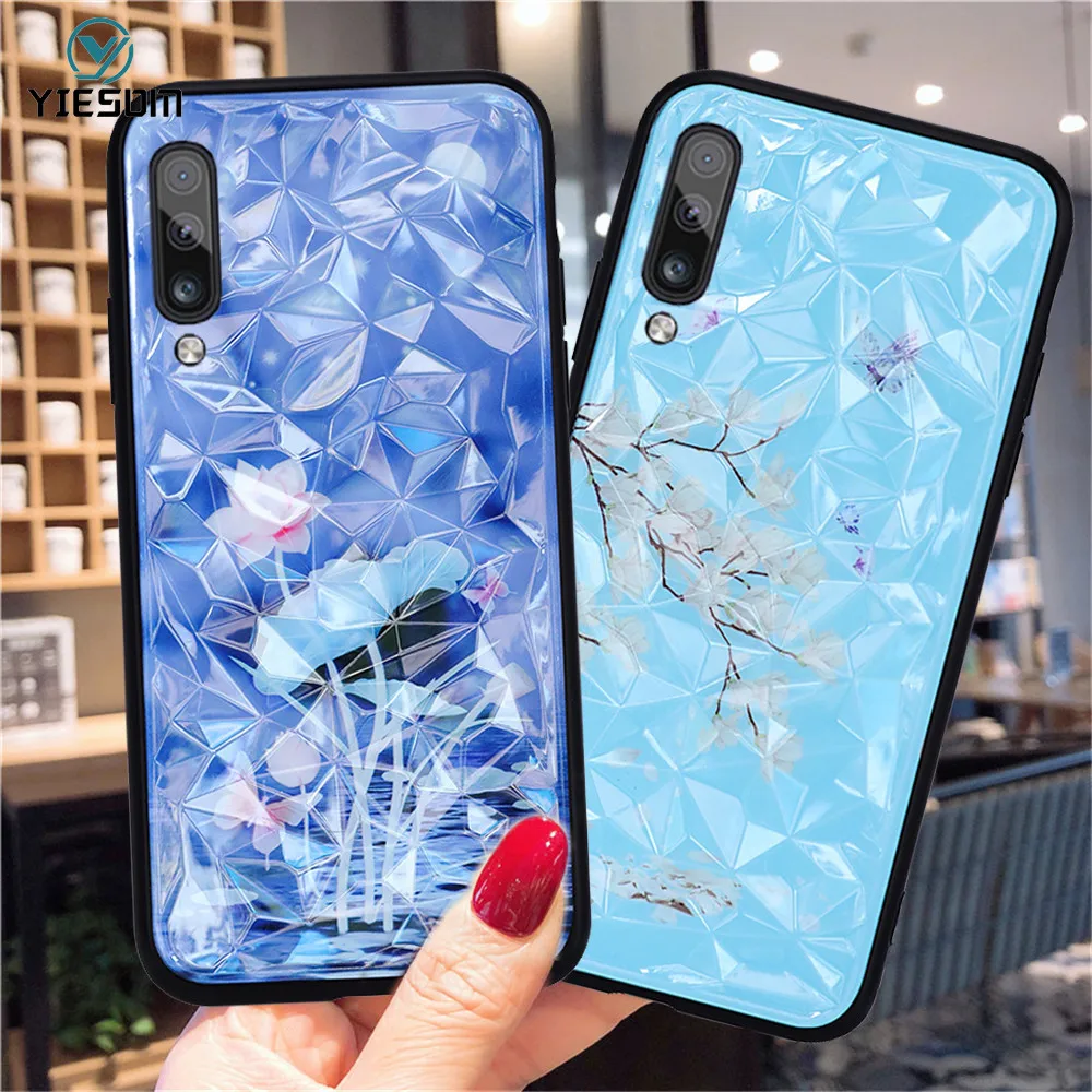 

Case For Samsung Galaxy A50 A30 A70 A60 A40 A20 A10 M10 M20 M30 Cover 3D Diamond Silicone Phone Cases For Samsung A50 A30 A70