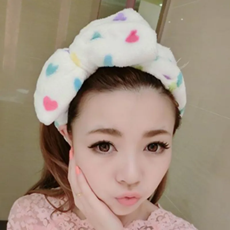 Buy NEW Soft Flannel Headbands for Face Washing Big