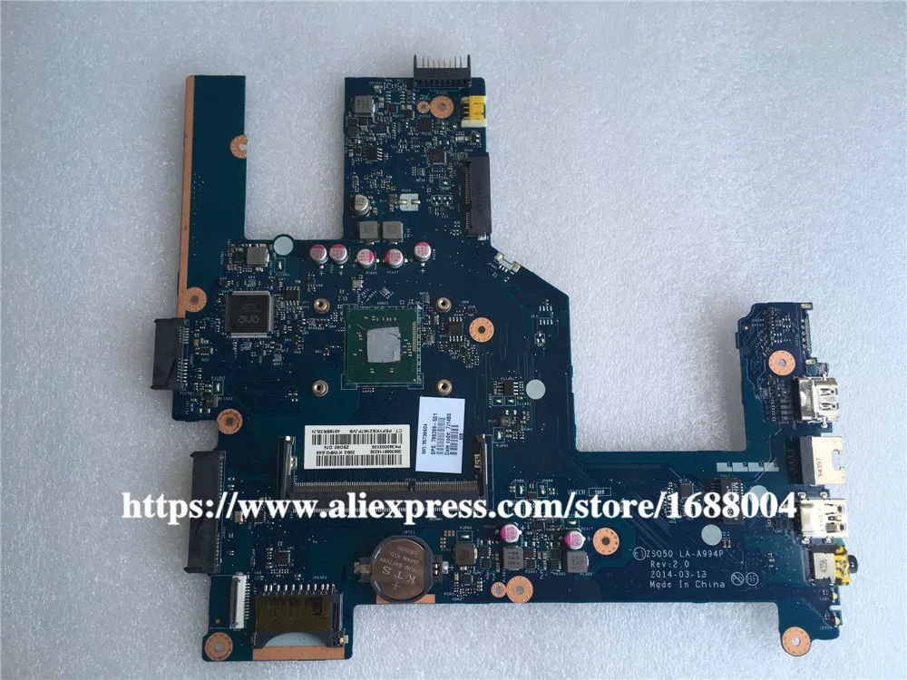 Материнская плата 764103 501 001 ZSO50 материнская для ноутбука HP Compaq 15 R|motherboard