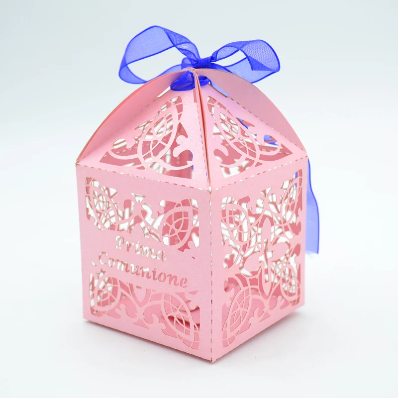 Personalized Cross Laser Cut Baptism First Communion Decoration Favor