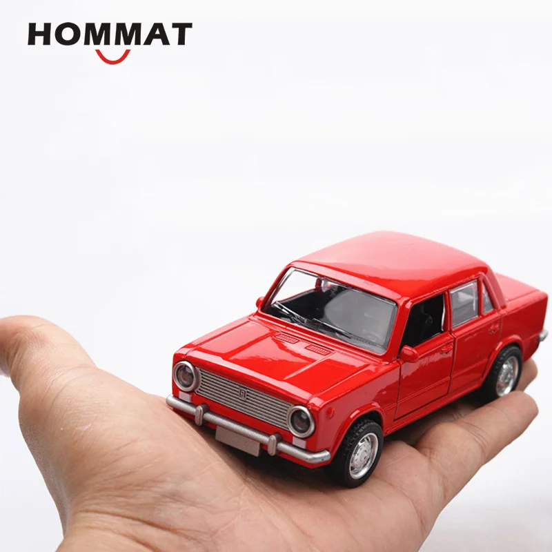 HOMMAT 1/36 масштаб винтажная модель автомобиля Лада VAZ 2101 литая 1:36 игрушка машины