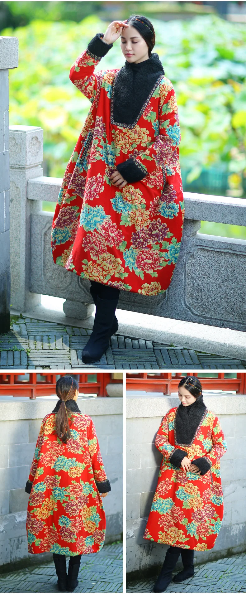 Johnature Национальный стиль, большие размеры, женские парки с принтом, пальто, новинка, зимняя свободная хлопковая льняная качественная теплая Плотная хлопковая одежда