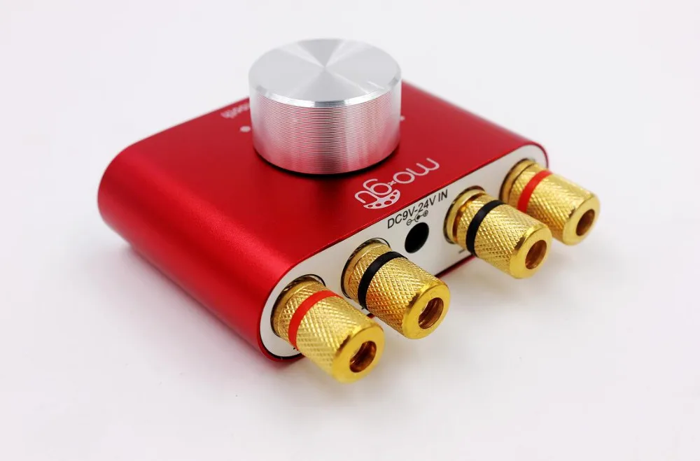 Mini HIFI Power amp 50W 50W Stereo Bluetooth Audio Power Amplifier Headphone AMP 12V 24V