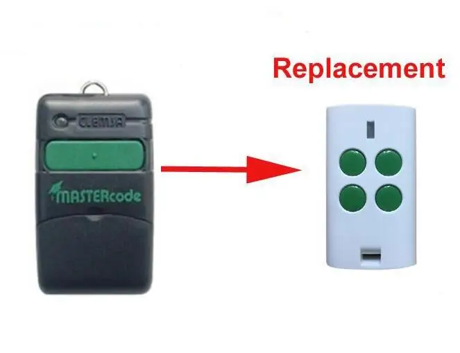 Clemsa Mastercode MV1 Cloning Remote Control Replacement Fob 433MHz high quality clemsa mastercode mv1 compatible remote control 433mhz free shipping