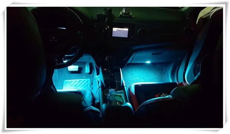 

Car Styling interior LED Neon Light decoration Sticker For Jeep Cherokee 5 KL KK Commander Grand Cherokee 4 WK2 Accessories