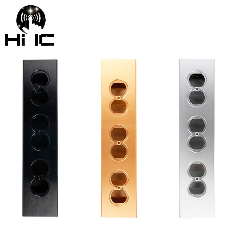 

Aluminum Alloy Case Shell House For US Audio Noise Filter AC Power Conditioner Power Filter Power Purifier Outlets W/ LED