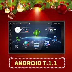 4 ядра Android 7,1 din автомобиль не dvd-плеер gps ПК для Toyota Tiida Qashqai СОЛНЕЧНЫЙ X-Trail Паладин пограничной patrol Versa Livina