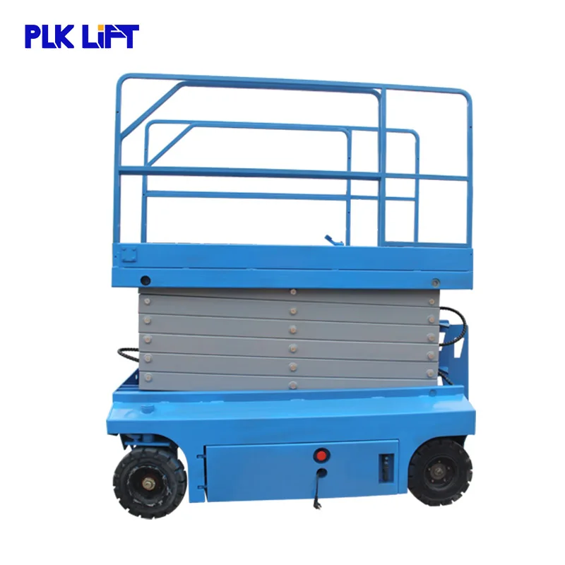 Подвижная электрическая батарея мощность ножничный подъемник Trailered высокое
