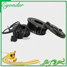 AC A/C Compressor Bomba de Ar Condicionado Conjunto de Embreagem Magnética Polia para Ford MONDEO Mk III B4Y B5Y BWY 1.8 2.0 de TRÂNSITO 2.3