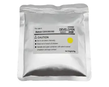 

new Compatible copier color developer for konica minolta C203 C253 C353 C7728 copier iron powder 4pc/set