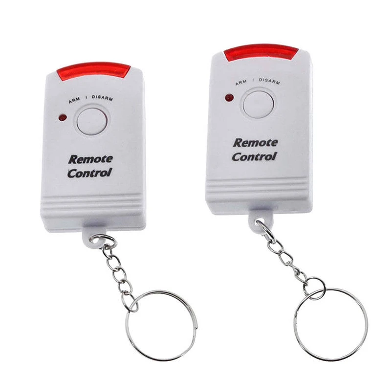 

PIR Infrared Motion Sensor Detector with 2pcs Remote Controllers Door Window Anti-Theft Home Alarm Security System Wireless