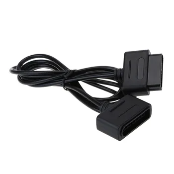 

New 1 x 6ft Extension Cable for Nintendo SNES Controller Compatible for Retro-Duo and for FC Twin Black