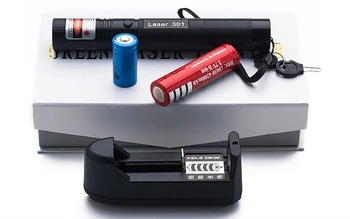 

Professional Powerful NEW Green laser pointers 100W 1000000m 532nm LED Flashlight Burning Match Burn cigarettes+charger+Gift box