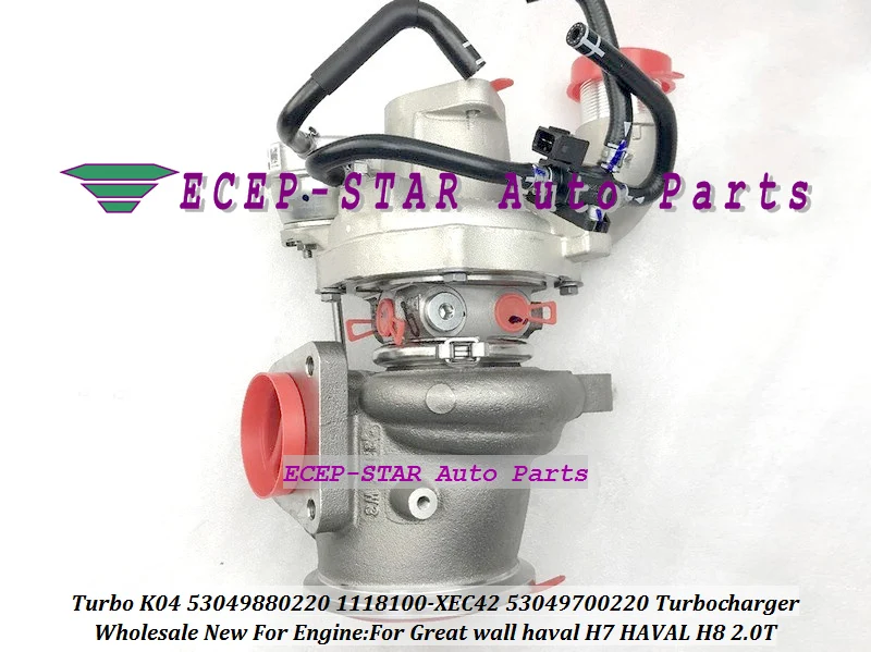 Turbo K04 53049880220 1118100-XEC42 53049700220 1118100XEC42 Original Quality Turbocharger For Great wall haval H7 HAVAL H8 2.0T (2)