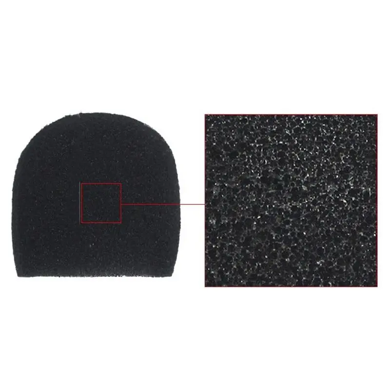 

Black Round Ball Shape Microphone Cap Windscreen Grill Inner Foams Sponge for SLX24 PGX24 PG58 BETA58A Mic Cover