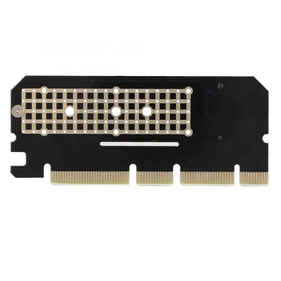 M.2 к PCI-E 4X/8X/16X адаптер конвертер Riser карточка SSD адаптер платы 6000 МБ/с./с черный Совместимость для Windows7/8/10/Linux