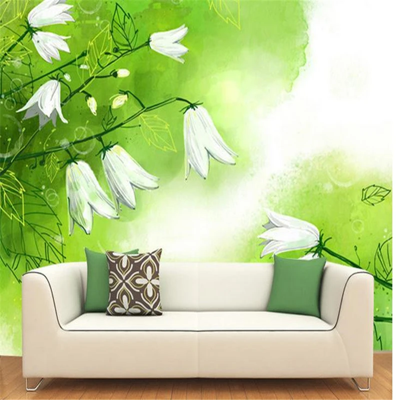 Beibehang video nature fresh fashion custom personalized wallpaper