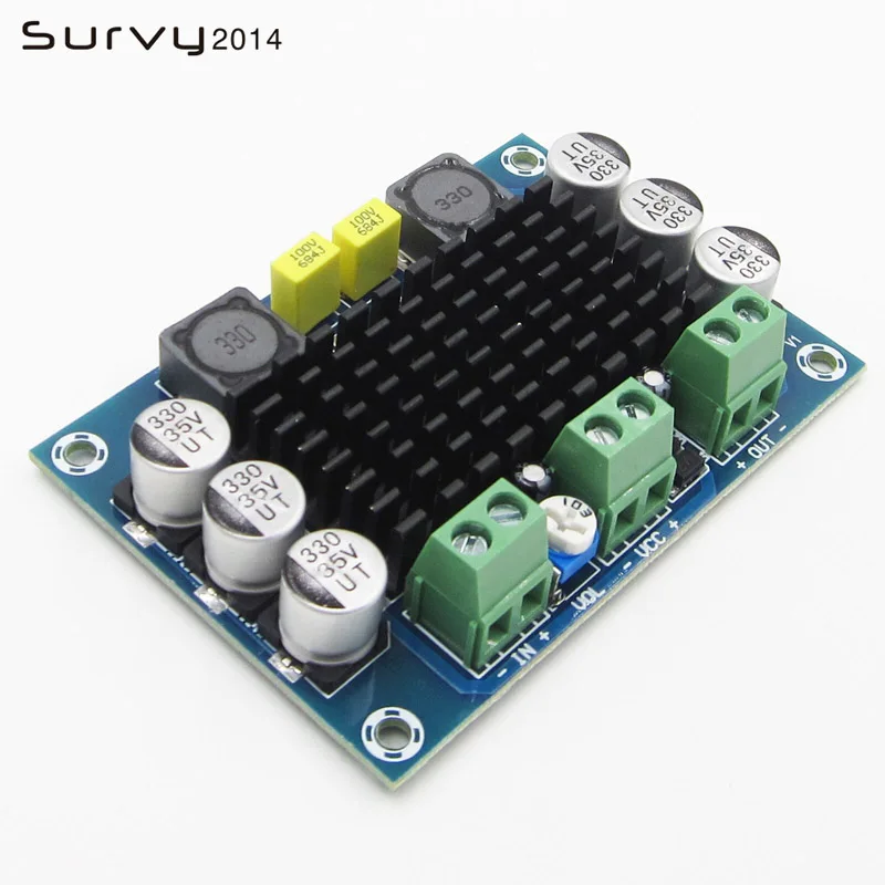 

TPA3116 D2 TPA3116DA DC 12V 24V 100W Mono Channel Digital Power Audio Amplifier Board TPA3116D2 Large Capacity Board