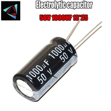 3 предмета в комплекте; высокое качество; с алюминиевой крышкой, 50В 1000 мкФ 13*25 мм 1000 мкФ с алюминиевой крышкой, 50В 13*25 электролитический конденсатор с алюминиевой крышкой