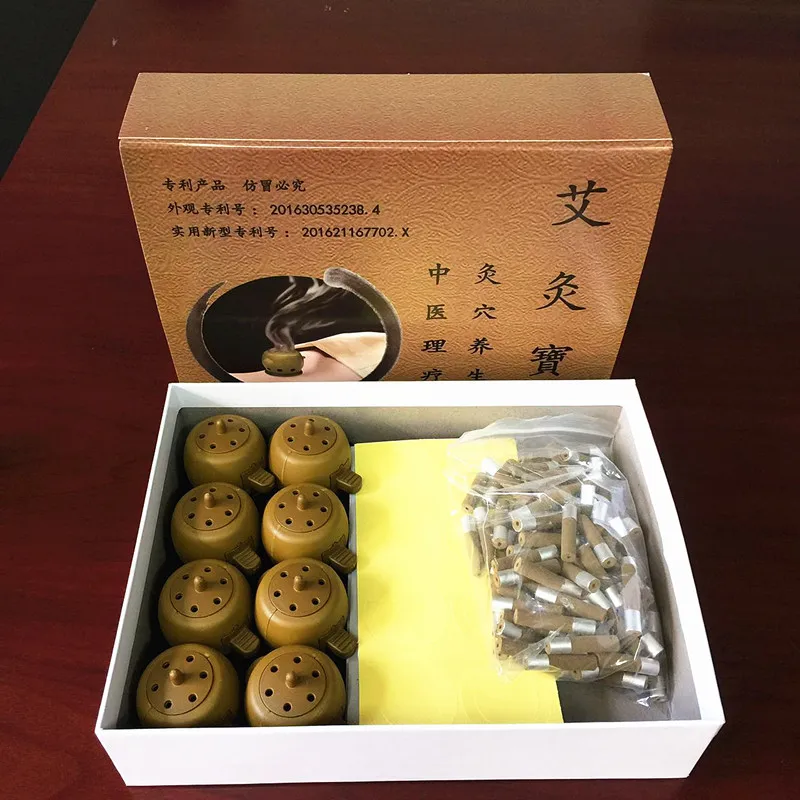 Резервуар для прогревания сокровищ Moxibustion вертикальный восемь установленных