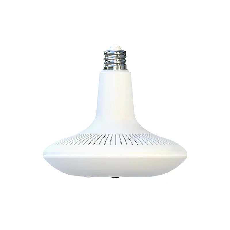 Smart Home Wireless WIFI IP Remote Camera AP P2P IR Night Vision Motion Detect 360 Degree Lens Human Body Induction Bulb